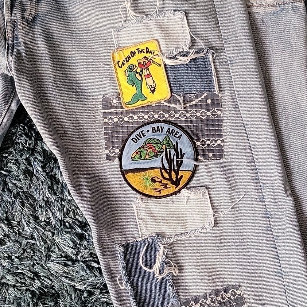 Levi's 501 original jeans 150th anniversary special patchwork - Picture 5 of 13
